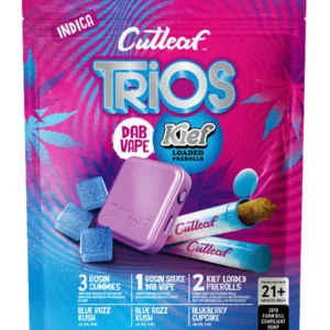 Blue-Razz-Kush-Blueberry-Cupcake-Cutleaf-Trios-Kief-Loaded