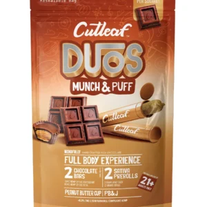 Peanut-Butter-Cup-PBJ-Cutleaf-Duos-Munch-Puff-Chocolates-x-Pre-Rolls-2ct